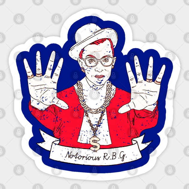 Notorious Rbg Sticker by iceiceroom